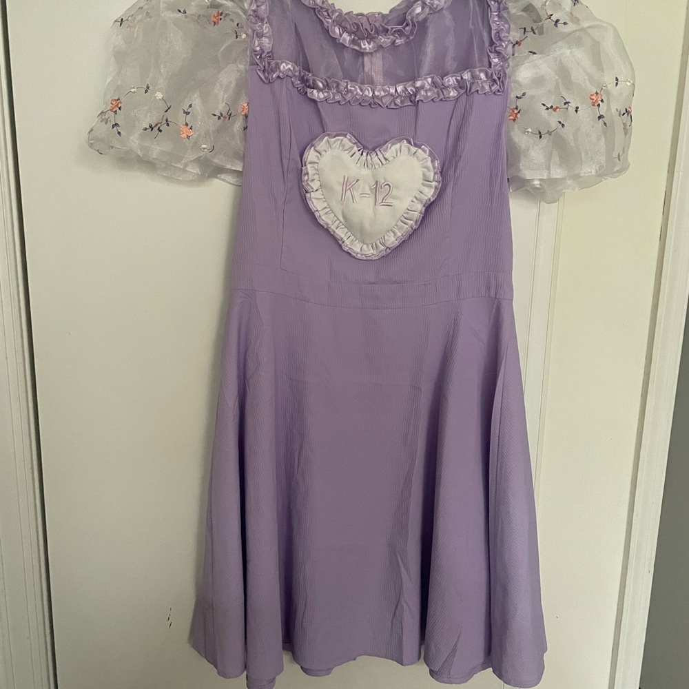 Lavender Puff Sleeve Dress K12 Melanie Martinez